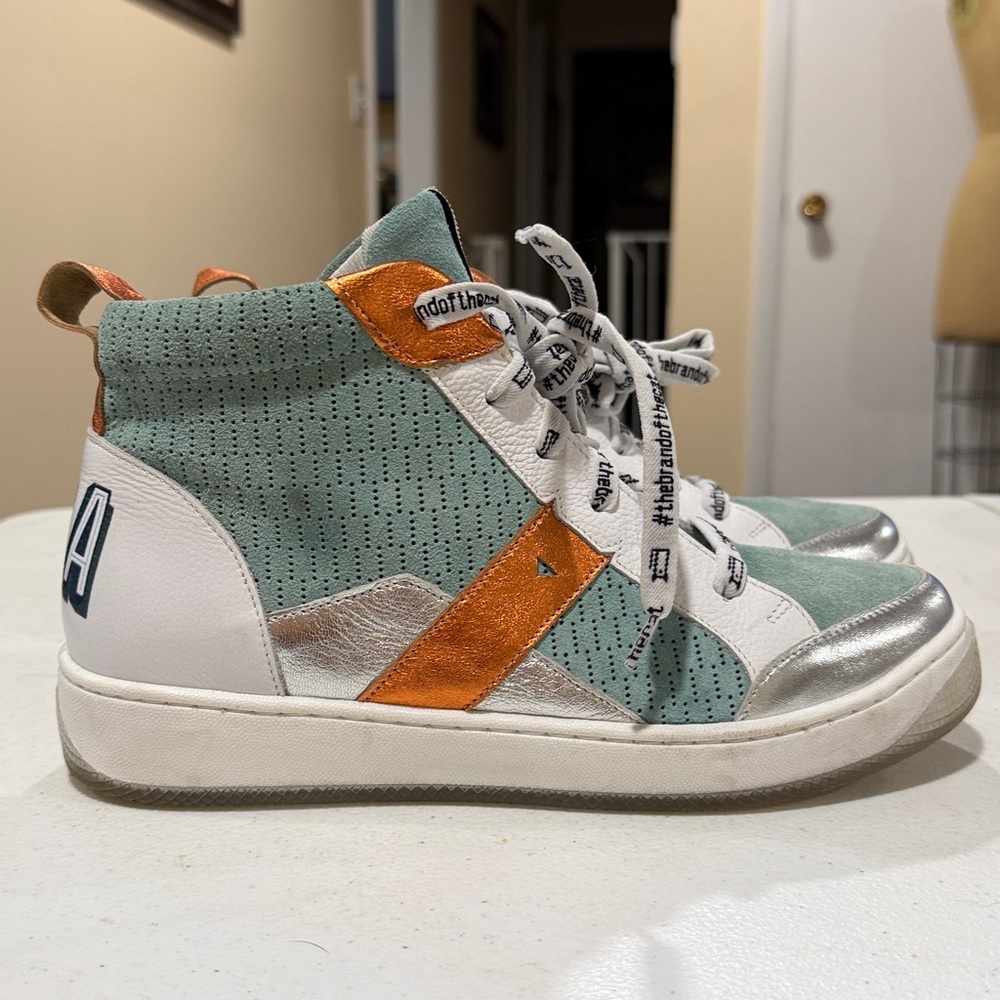Vaddia Baskets Femme Felix High Top Sneakers - Picture 5 of 15